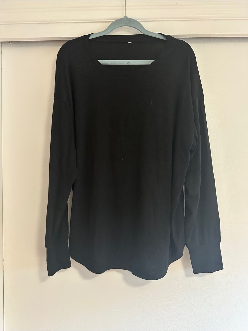 Men's Black Crewneck Sweater